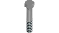 90.0616-3 Bolt, 3/8-16 UNC x 2 SS