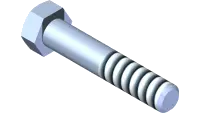 90.0616-8 Bolt, 3/8-16 UNC x 2 GR8