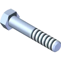 90.0616-8 Bolt, 3/8-16 UNC x 2 GR8