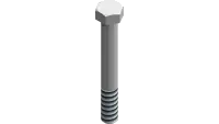 90.0622 Bolt, 3/8-16 UNC x 2-3/4
