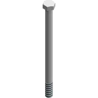 90.0644-3 Bolt, 3/8-16 UNC x 5-1/2 SS