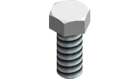 90.0708 Bolt, 7/16-14 UNC x 1