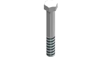 90.0724 Bolt, 7/16-14 UNC x 3
