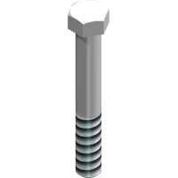 90.0724 Bolt, 7/16-14 UNC x 3