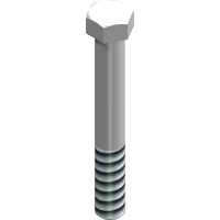 90.0726 Bolt, 7/16-14 UNC x 3-1/4
