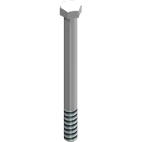 90.0740 Bolt, 7/16-14 UNC x 5
