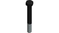 90.0830-1 Bolt, 1/2-13 UNC x 3-3/4 Blk