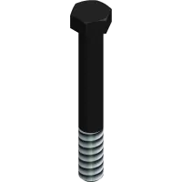 90.0830-1 Bolt, 1/2-13 UNC x 3-3/4 Blk