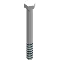 90.0838-3 Bolt, 1/2-13 UNC x 4-3/4 SS