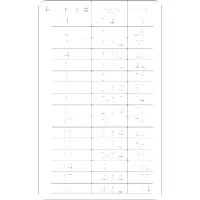 00.0257 Decal, Cutting Height Chart MC