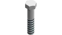 90.1024 Bolt, 5/8-11 UNC x 3