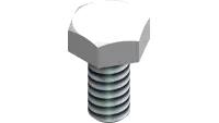 91.0404 Bolt, 1/4-28 UNF x 1/2