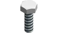 91.0406 Bolt, 1/4-28 UNF x 3/4