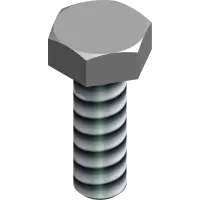 91.0406-3 Bolt, 1/4-28 UNF x 3/4 SS