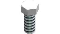91.0708-8 Bolt, 7/16-20 UNF x 1 Gr8