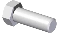 91.0710-8 Bolt, 7/16-20 UNF x 1-1/4 GR8