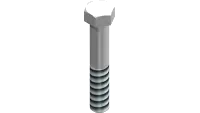 91.0720 Bolt, 7/16-20 UNF x 2 1/2