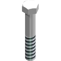 91.0720 Bolt, 7/16-20 UNF x 2 1/2