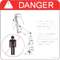 00.0267 Decal, Danger RV600
