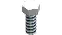 91.0810L Bolt, 1/2-20 UNF x 1 1/4 LH ZP