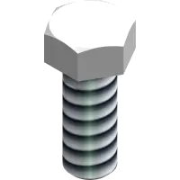 91.0810L Bolt, 1/2-20 UNF x 1 1/4 LH ZP