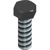 91.0812-1 Bolt, 1/2-20 UNF x 1-1/2 Blk
