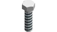 91.0814-8L Bolt, 1/2-20 UNF x 1-3/4 LH GR8