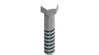 91.0820 Bolt, 1/2-20 UNF x 2 1/2
