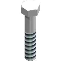 91.0820 Bolt, 1/2-20 UNF x 2 1/2