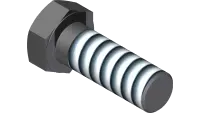 91.1014-1 Bolt, 5/8-18 UNF x 1-3/4 Blk