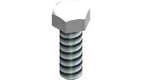 91.1014-8L Bolt, 5/8-18 UNF x 1-3/4 LH GR8