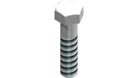 91.1020 Bolt, 5/8-18 UNF x 2 1/2