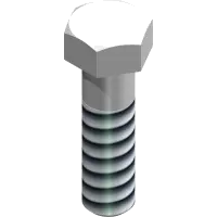 91.1628 Bolt, 1-14 UNS x 3 1/2