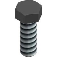 91.2028-1 Bolt, 1 1/4-12 UNF x 3 1/2 Blk