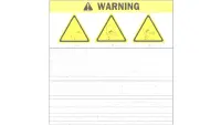 00.0271 Decal, Dual Wheel Warning