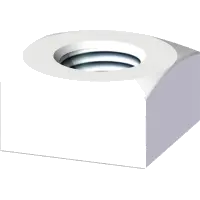 92.08SQ Nut, Square 1/2-13 UNC
