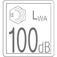 00.0288 Decal, Sound Pwr Level, 100DB