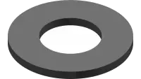 95.10-1 Washer, Flat 5/8 SAE Blk