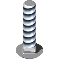 97.0614 Bolt, Carriage 3/8-16 x 1-3/4