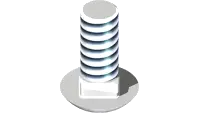 97.0810-5 Bolt, Carriage 1/2-13 x 1 1/4