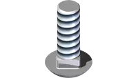 97.0812 Bolt, Carriage 1/2-13 x 1 1/2