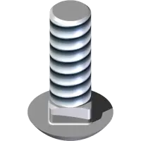 97.0812 Bolt, Carriage 1/2-13 x 1 1/2