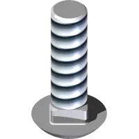 97.0814 Bolt, Carriage 1/2-13 x 1-3/4