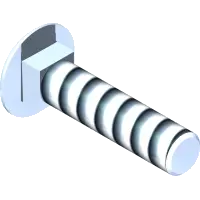Bolt, Carriage 3/4-10 x 3-1/4