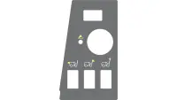 00.0303 Decal, Dash Left