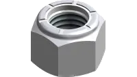 99.A06NFN Locknut, Nylon 3/8-24 UNF ZP