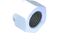 99.A16NSN Locknut, Nylon 1"-14 UNS, ZP