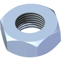 99.E0037 Nut, Jam 3/8-16 UNC