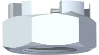 Nut, Castle 1-1/4"-12 UNF