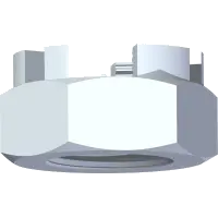 Nut, Castle 1-1/4"-12 UNF